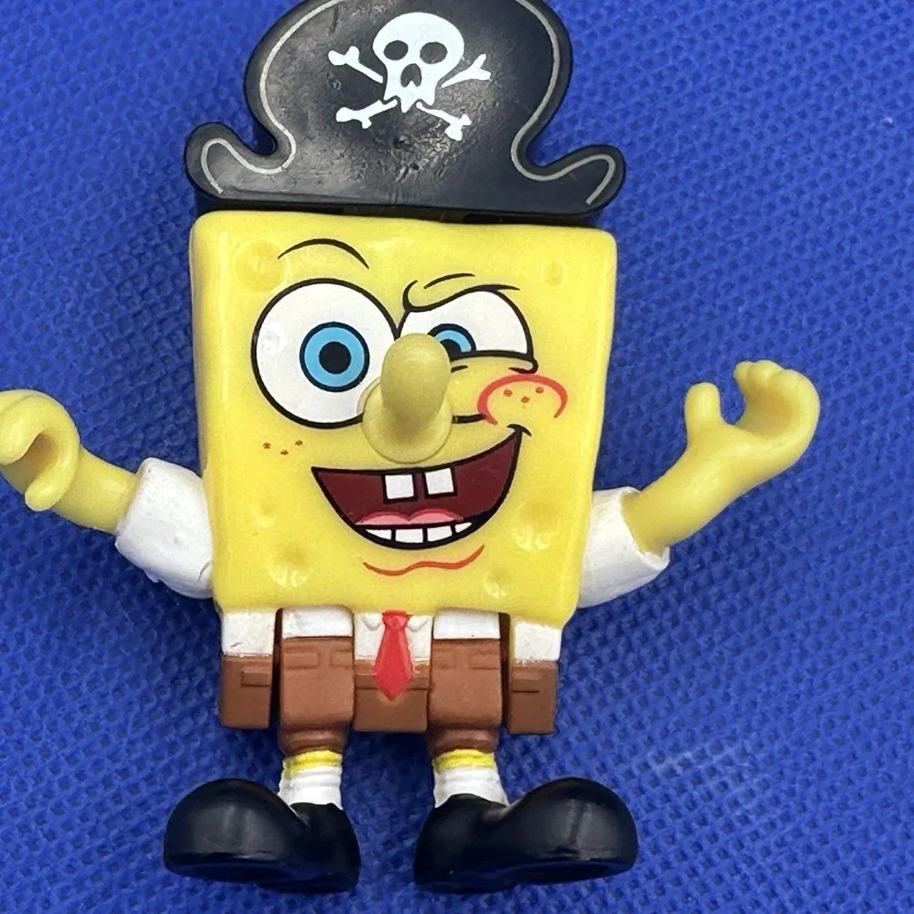 SpongeBob Square Pants Mini Figure Lot of 2 Viacom Nickelodeon 2